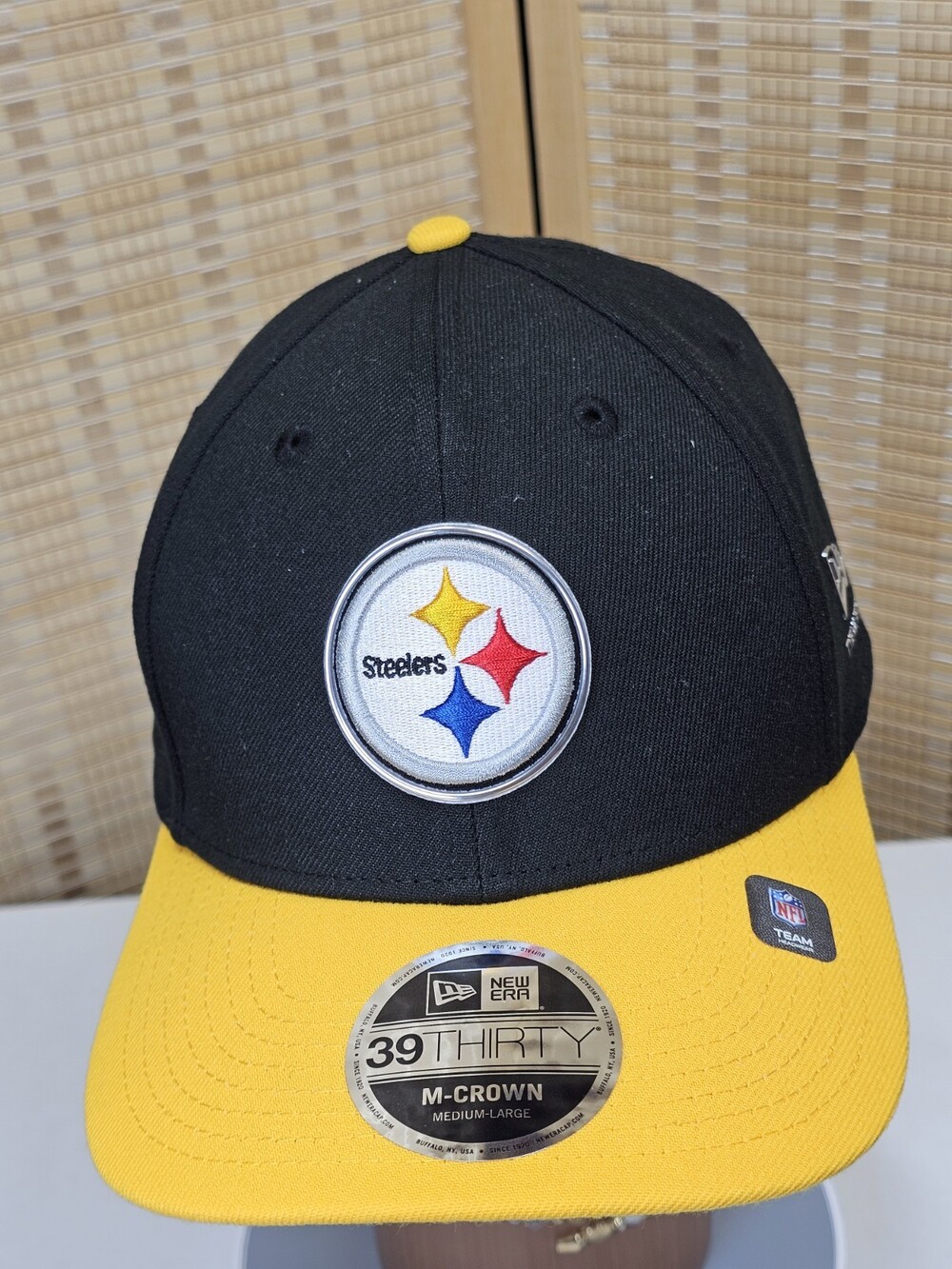 TITLE New Era Steelers 2026 NFL Draft 39THIRTY M-Crown Hat M/L